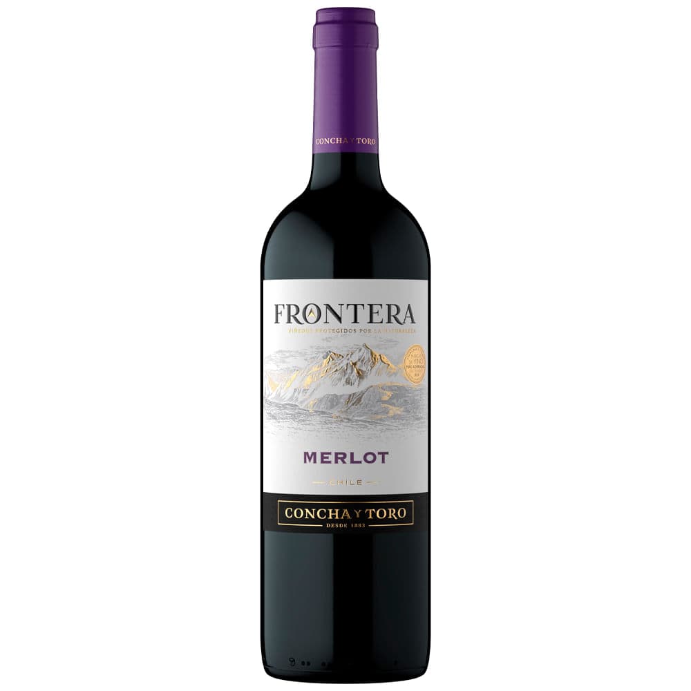 Frontera Merlot 750 ml vino tinto