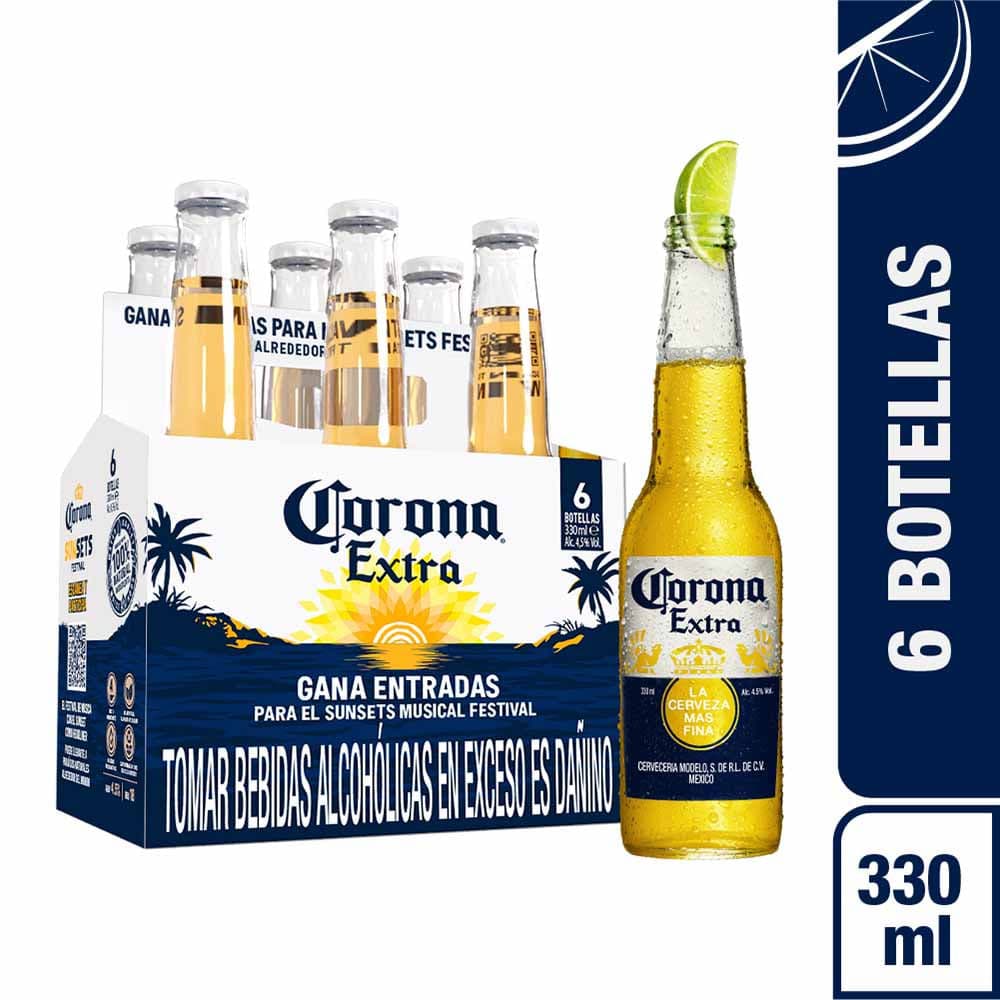 Corona 330 ml six pack